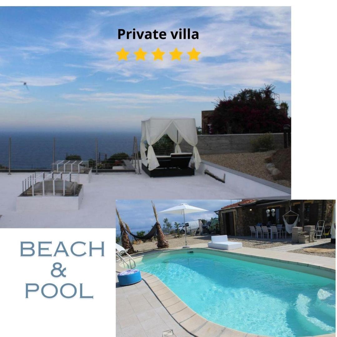 Villa Clicla - Pool, Sea,Hommock Swing And Laziness Imperia Εξωτερικό φωτογραφία